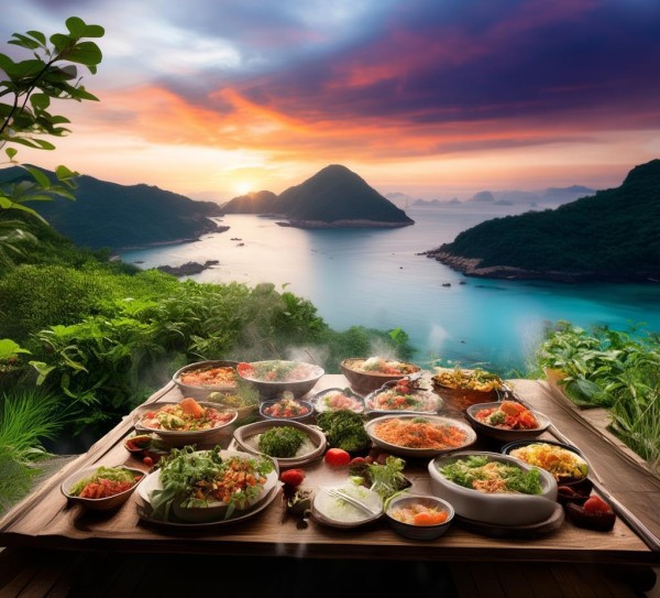 洋泉湾，美食与自然的完美结合