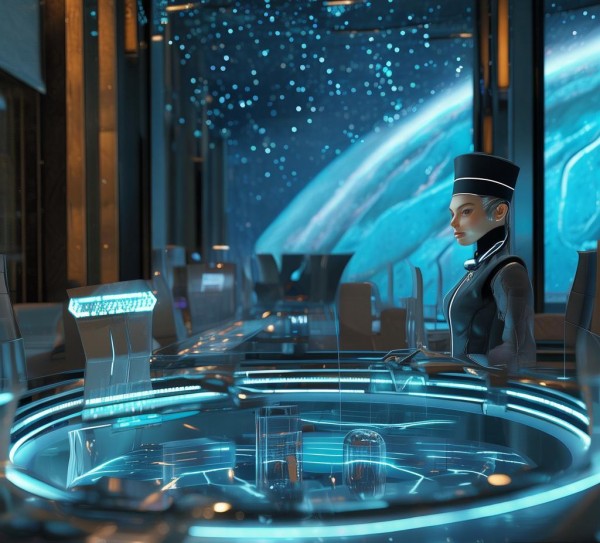 星际酒店服务礼仪，宇宙之眼中的专业服务