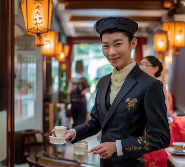 中西酒店服务礼仪，差异与融合