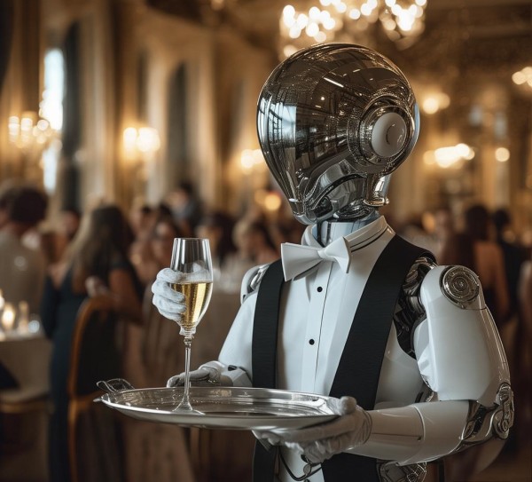 婚礼酒店服务员的礼仪之(semi-automated service)