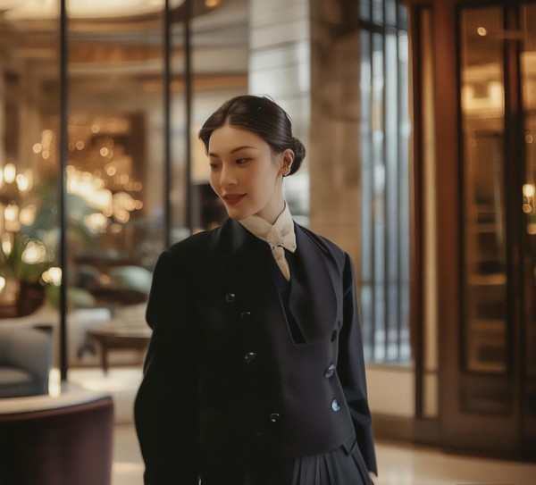 优雅酒店服务礼仪仪态图片解析 优雅酒店服务礼仪仪态图片解析
