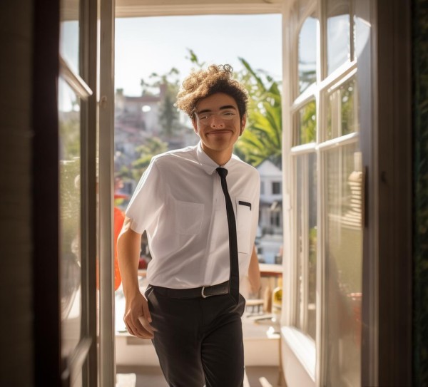 从家出发，做最好的酒店服务员