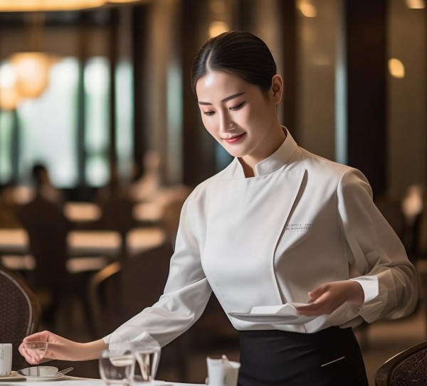 南京钟山精品酒店的餐饮服务员,专业与关怀并存 南京钟山精品酒店的餐饮服务员,专业与关怀并存