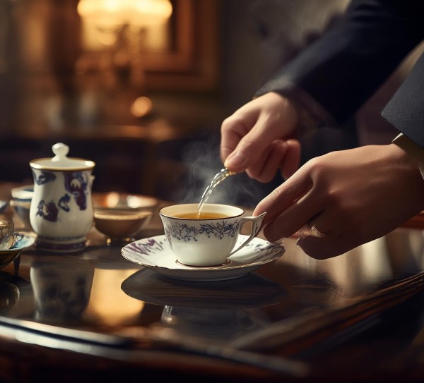 酒店服务倒茶,礼仪与细节的完美结合 酒店服务倒茶,礼仪与细节的完美结合