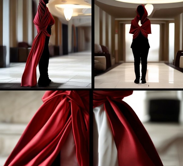 酒店服务礼仪丝巾,从 unwrapped to wrapped 酒店服务礼仪丝巾,从 unwrapped to wrapped