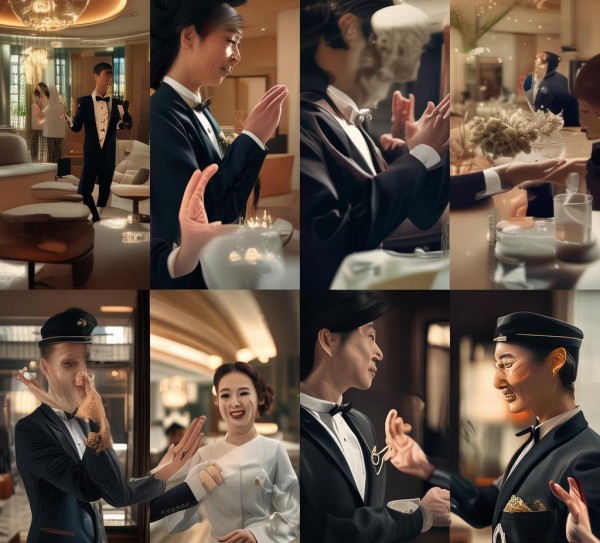 酒店服务礼仪，八位手的智慧与实践
