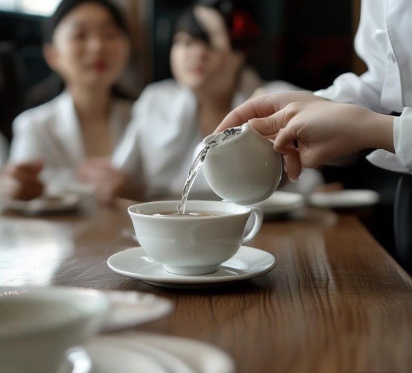 餐饮服务倒茶水礼仪，文明用餐的必修课