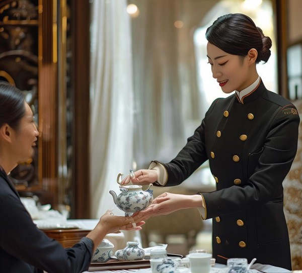 端茶礼仪,让服务员成为酒店品质的见证者 端茶礼仪,让服务员成为酒店品质的见证者
