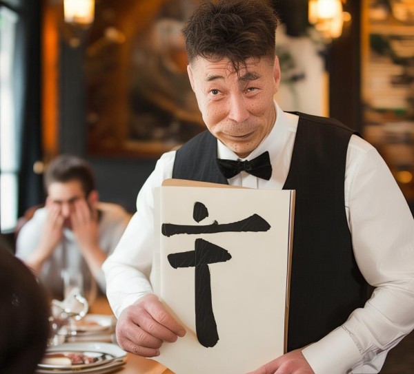 酒店服务礼仪，一记菜字的菜 用幽默化解尴尬