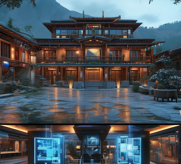 藏式酒店，文化与科技的完美结合