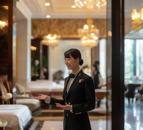 酒店服务礼仪，文明服务，贴心服务