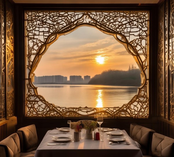 金水之窗，郑州酒店包间餐饮服务的绝美风景