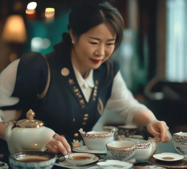 酒店服务倒茶服务礼仪规范