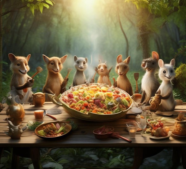 游 away with Our Middle Meal