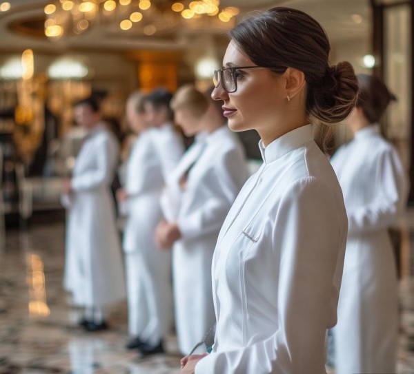 开启礼仪人生—酒店服务员礼仪站姿培训 开启礼仪人生—酒店服务员礼仪站姿培训
