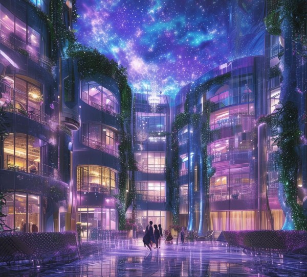 星际酒店，浪漫的浪漫与神秘的神秘
