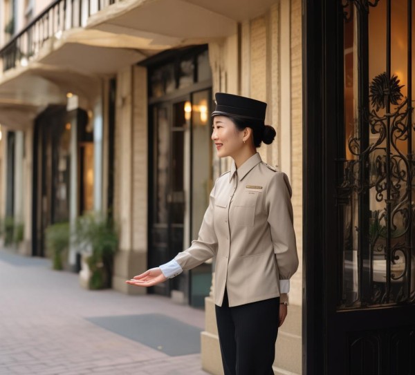 迎客进酒店服务礼仪
