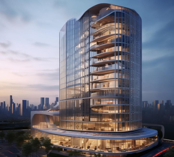 联程酒店作为城市文化地标，合作方案设计图