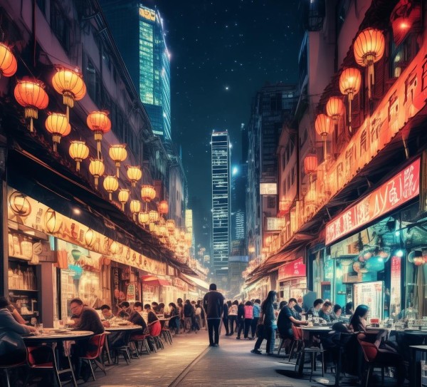 城市夜经济的君山，餐饮与夜生活完美融合