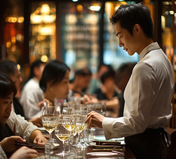 酒桌礼仪，服务人员的规范与技巧