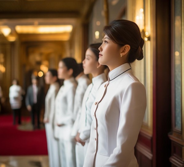 聚龙大酒店服务礼仪图片 聚龙大酒店服务礼仪图片