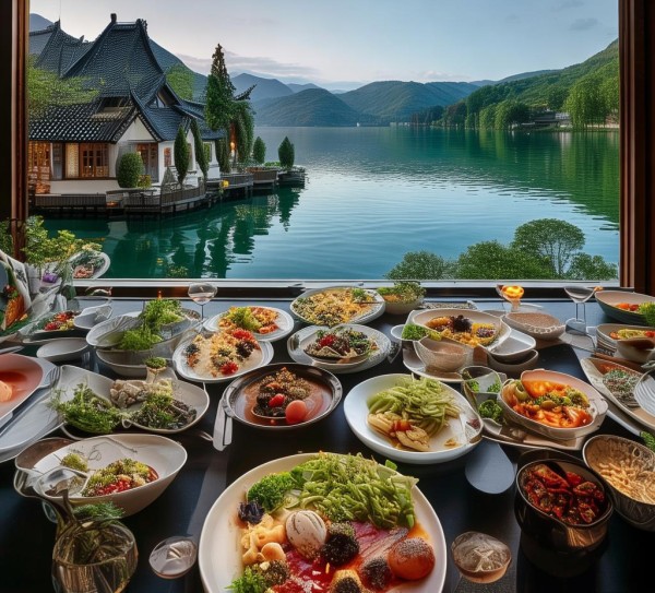 滨湖文旅酒店,美食与文化的完美对话 滨湖文旅酒店,美食与文化的完美对话