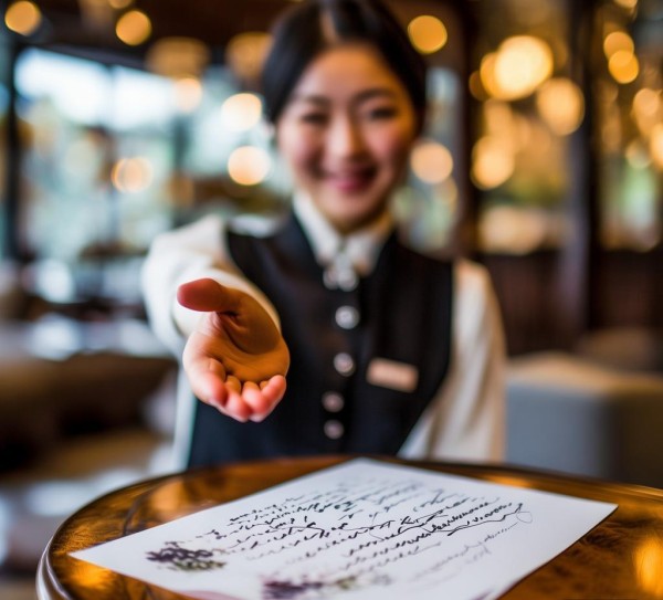 酒店服务员握手礼仪,一封温暖的信 酒店服务员握手礼仪,一封温暖的信