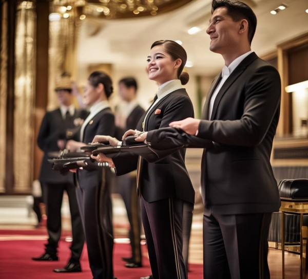 酒店服务礼仪操串词 酒店服务礼仪操串词