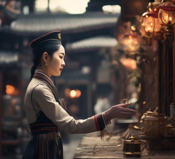 中国老酒店服务礼仪，传承与创新的完美结合