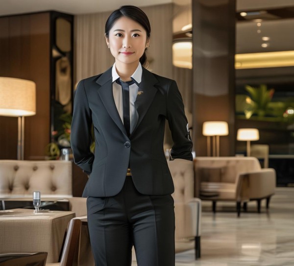 酒店服务礼仪蹲姿必记