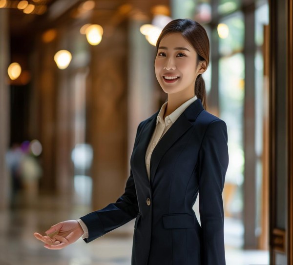 商务酒店服务员的开场之礼,礼仪中的专业与温暖 商务酒店服务员的开场之礼,礼仪中的专业与温暖