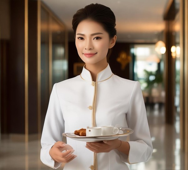 酒店服务员ially,仪态得体,服务更佳 酒店服务员ially,仪态得体,服务更佳