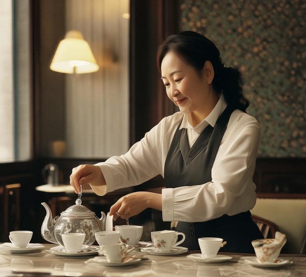 酒店服务倒茶水礼仪，细节决定成败