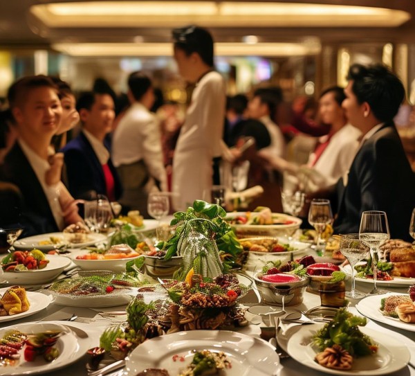 一场美食与社交的完美结合—宴会餐饮酒店服务