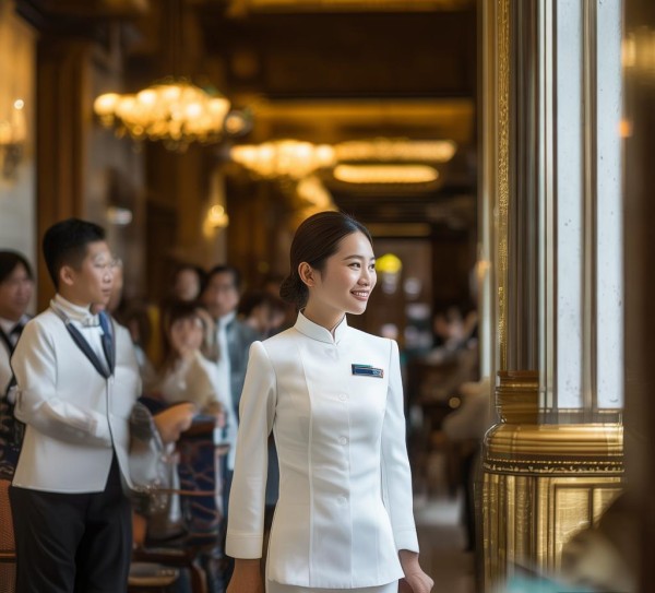 鸢飞大酒店，服务礼仪中的经典