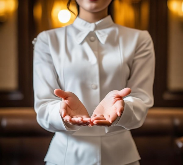 酒店服务员的礼仪手势,让每位客人感受到温暖与尊重 酒店服务员的礼仪手势,让每位客人感受到温暖与尊重
