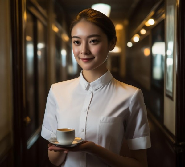 酒店服务员形象,服务的见证者 酒店服务员形象,服务的见证者