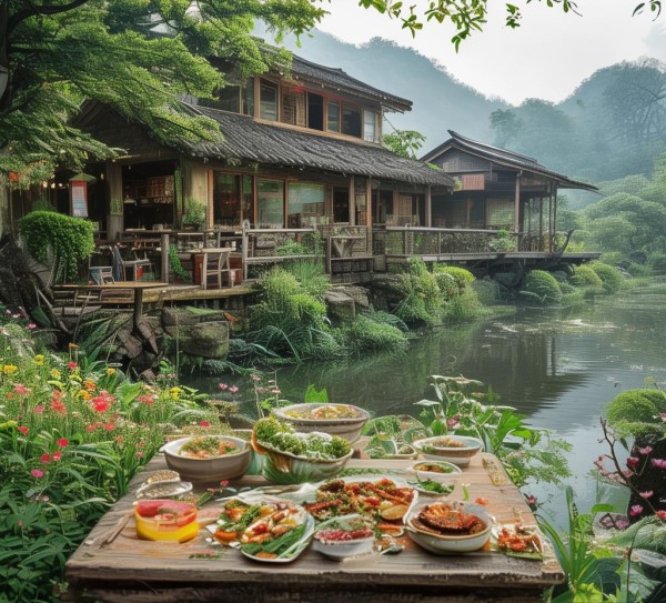 洪濑餐饮，与自然对话