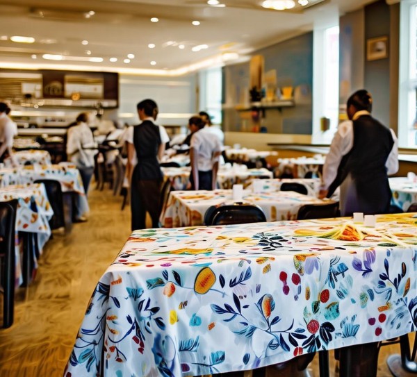 酒店餐饮换台布,打造高效餐饮服务方式 酒店餐饮换台布,打造高效餐饮服务方式