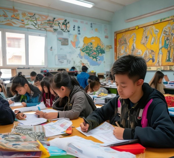 初级中学业考试作文，吉林省的特色学校