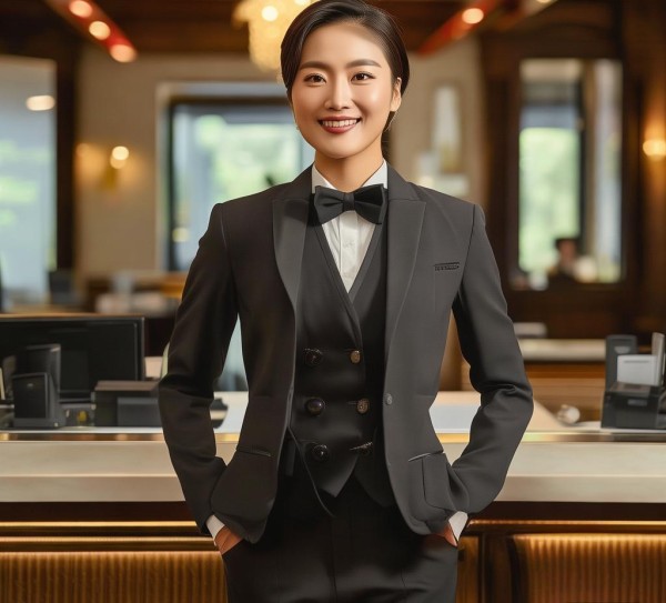 酒店服务台站姿礼仪,规范操作,提升专业形象 酒店服务台站姿礼仪,规范操作,提升专业形象