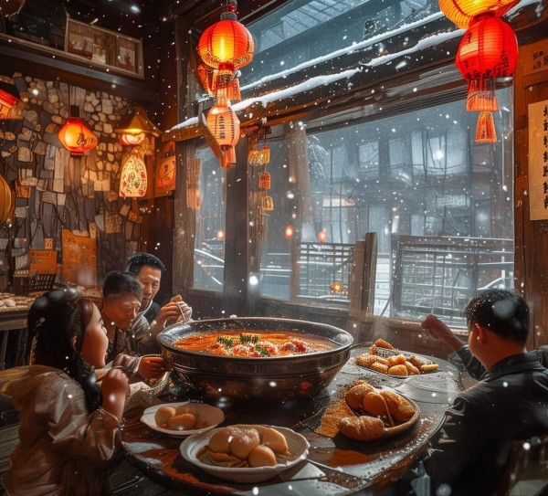 东北风情的酒店,地道美食与生活的完美融合 东北风情的酒店,地道美食与生活的完美融合