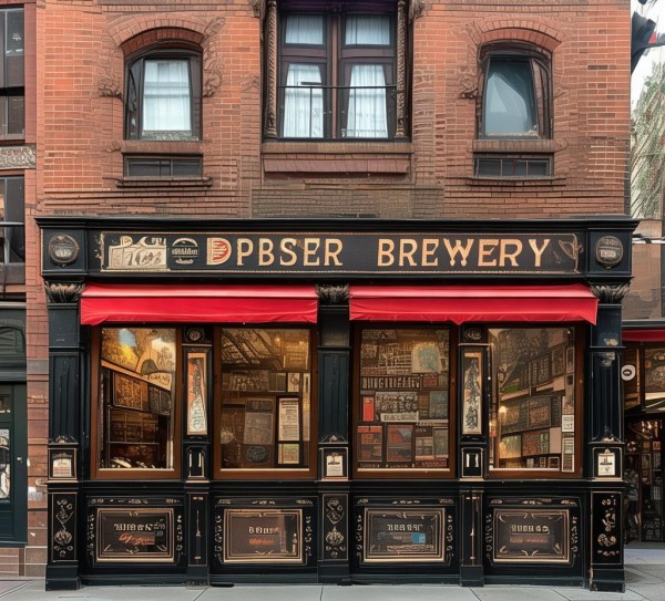 百威啤酒店铺,文化与商业的完美结合 百威啤酒店铺,文化与商业的完美结合