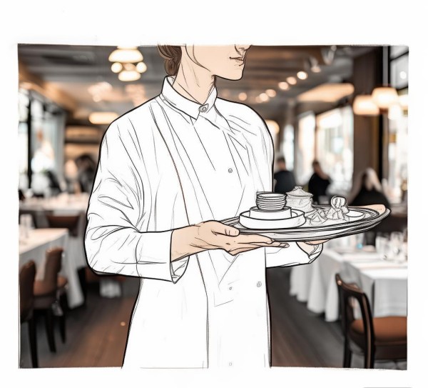 餐厅服务礼仪速写