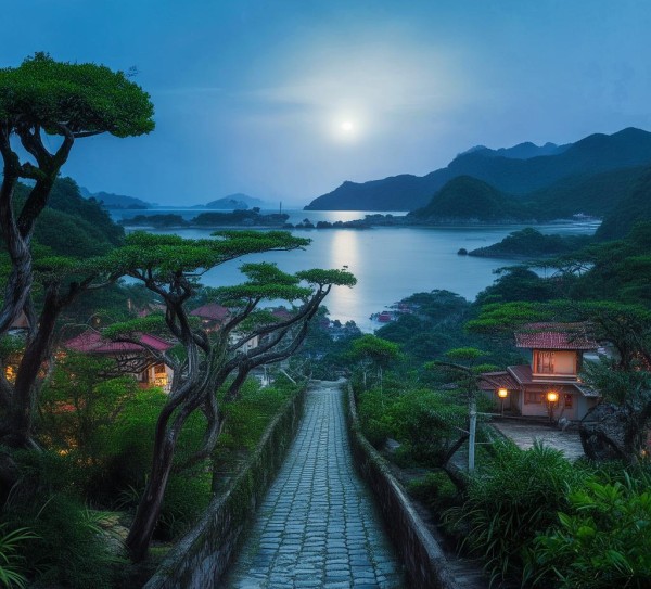 月亮湾,自然与文明的和谐之选 月亮湾,自然与文明的和谐之选