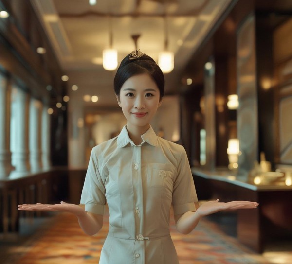 酒店服务礼仪鞠躬礼
