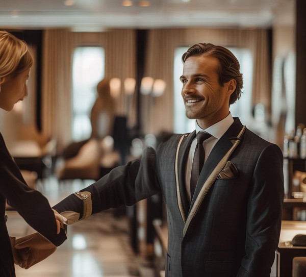 酒店服务礼仪与造型设计,让 client感受到专业与尊重 酒店服务礼仪与造型设计,让 client感受到专业与尊重