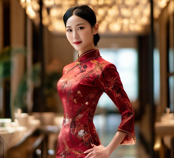 酒店服务员旗袍,专业与优雅的完美结合 酒店服务员旗袍,专业与优雅的完美结合