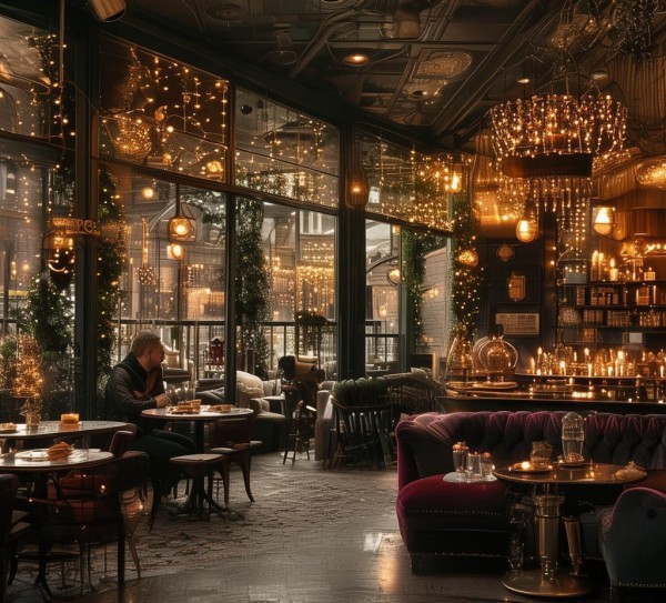 浪漫咖啡厅，与酒店携手，creating unforgettable experience