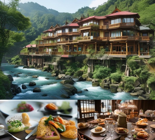 热泉河酒店,美食与自然的完美结合 热泉河酒店,美食与自然的完美结合
